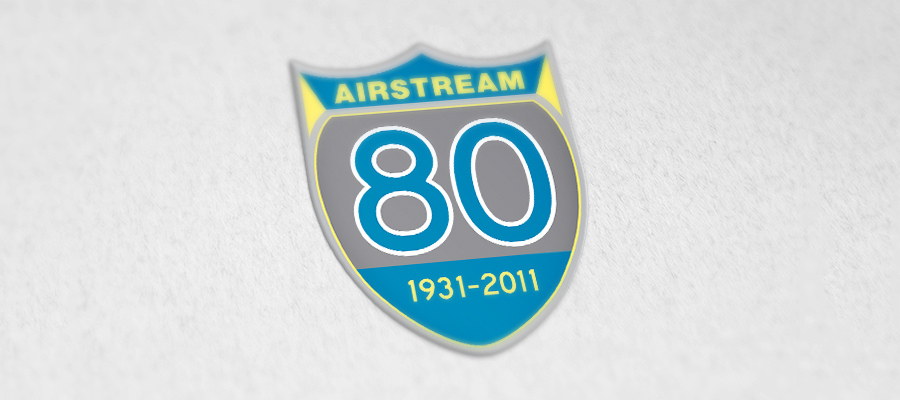Airstream 80th Anniversary Logo
